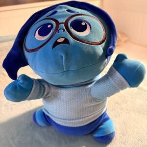 Disney Pixar Inside Out 2 Sadness Plush Comfortably Weighted Toy 2024